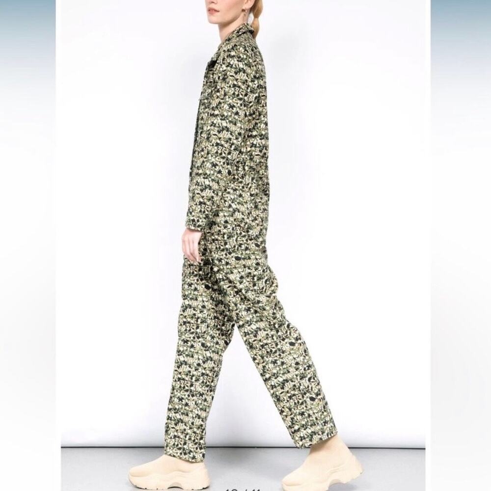 NWOT Wild Fang x BP Olive Beige Reptile Camo Utility Coverall Jumpsuit 2XL